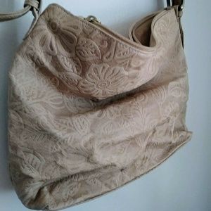 Genuine Leather Crossbody Handbag Purse